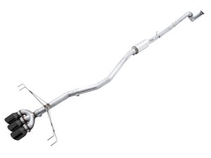Honda Civic Type R Performance Exhaust - AWE Tuning - Track Edition - Diamond Black - `17-`27